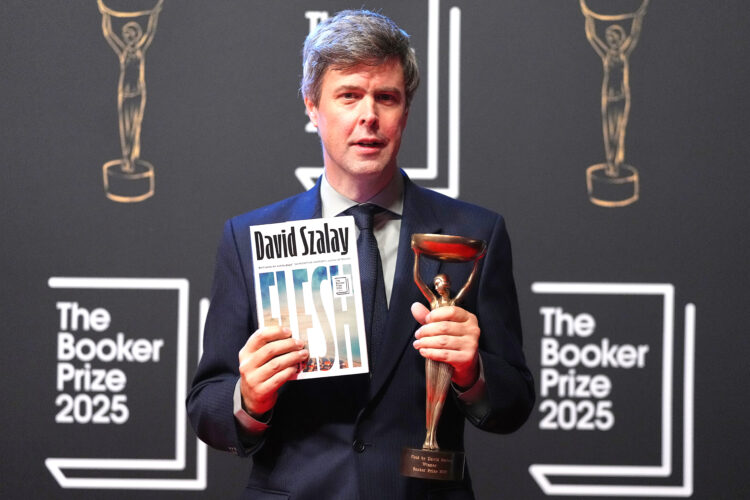Szalay novel ‘Flesh’ bests others to win Booker Prize
